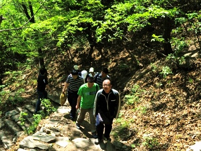 薊縣爬山(shān)活動